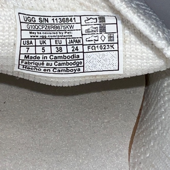 UGG Women Alameda Sammy Slip-on Shoes Sz 7 Beach Casual Resortwear Tropical - Picture 3 of 9